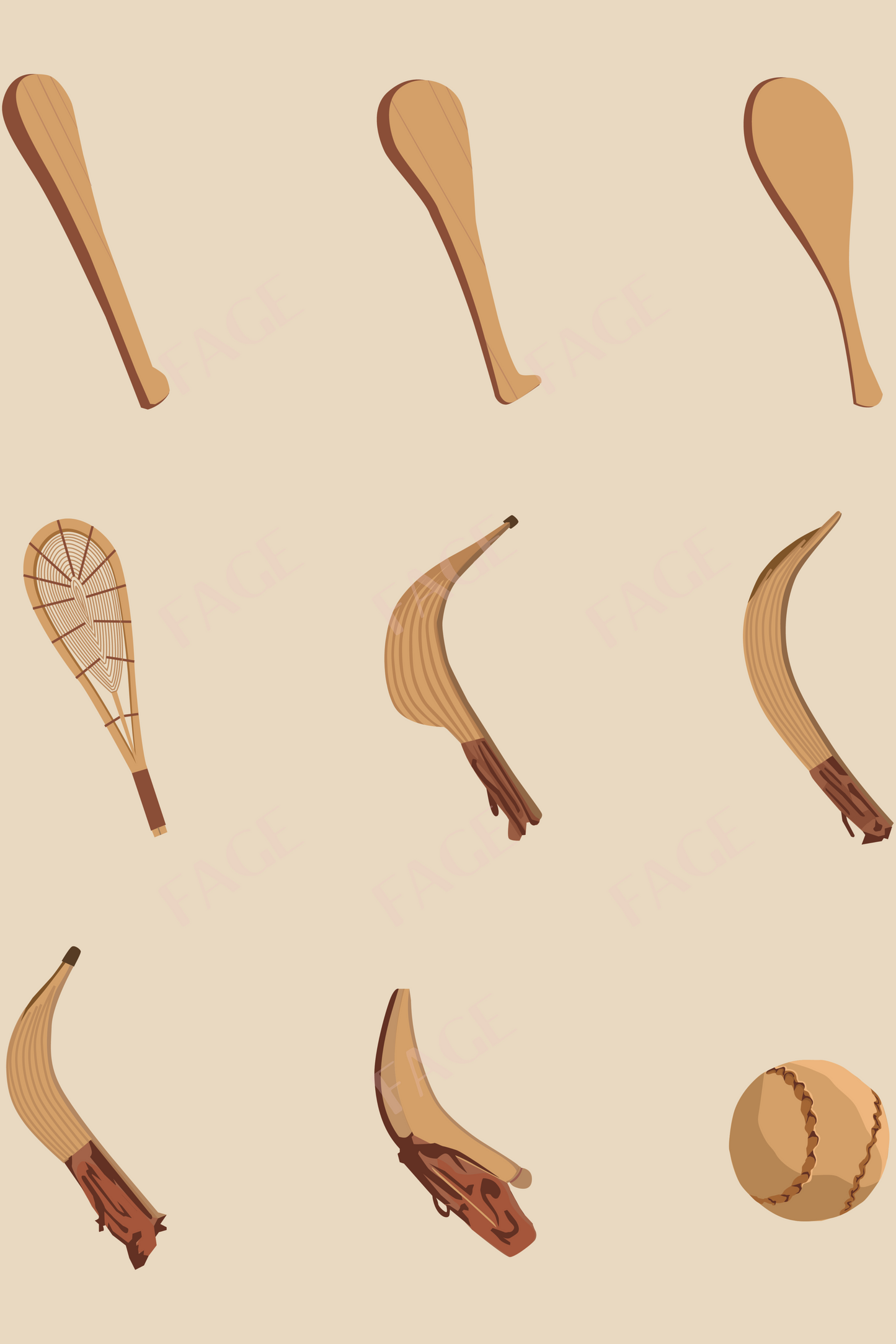 Affiche du Pays-Basque - La Pelote Basque