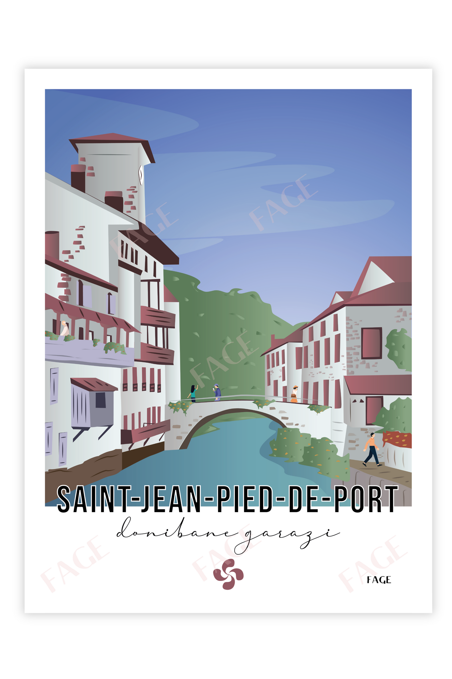 Saint-Jean-Pied-de-Port - Carte postale