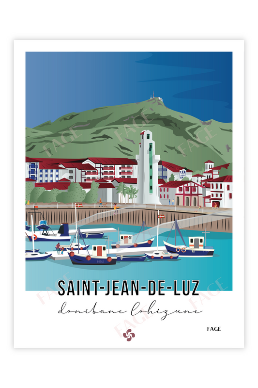 Affiche Saint-Jean-de-Luz