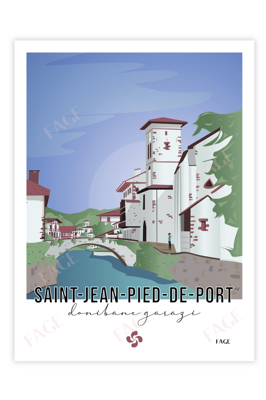Affiche Saint-Jean-Pied-de-Port