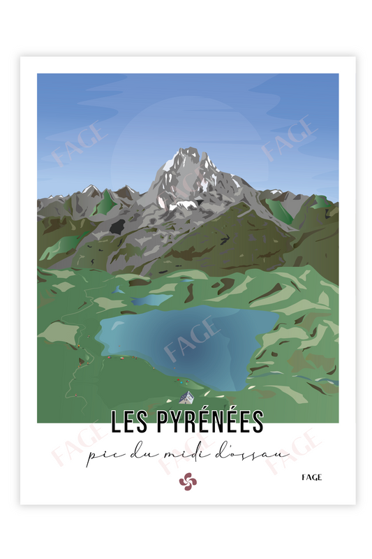Affiche Pyrénées